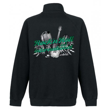 Zipper "Rock'n'Roll" ohne Kapuze
