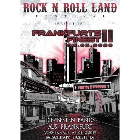 Ticket: Frankfurt Finest II 09.05.2020
